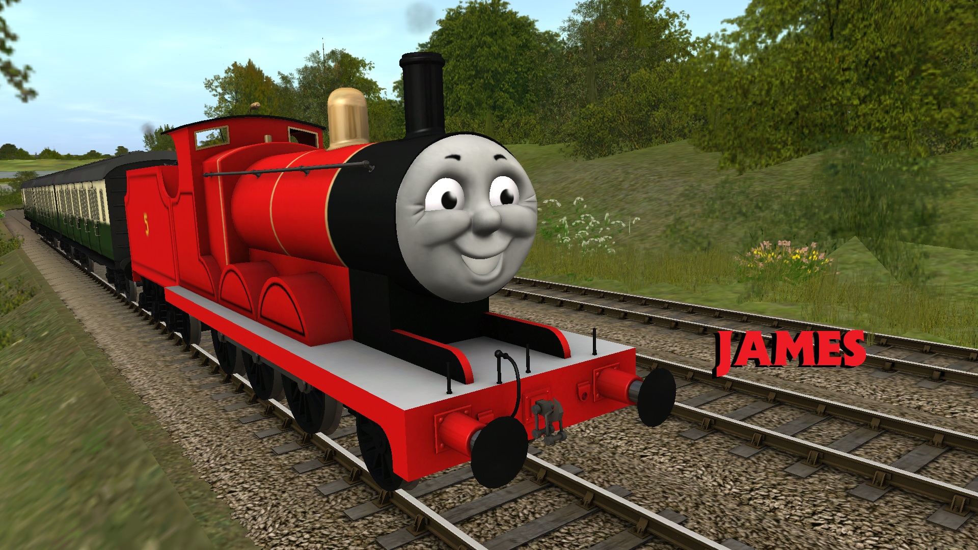 Thomas Tank Engine Trainz Models Red